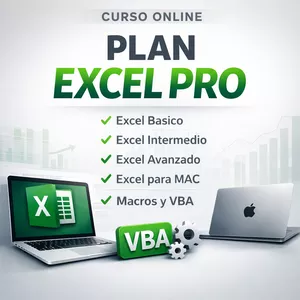 Imagen de portada para Curso online Plan Excel PRO