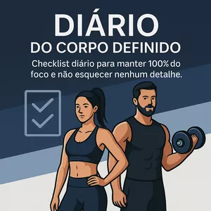 Imagem de capa para o Ebook Diário do Corpo Definido