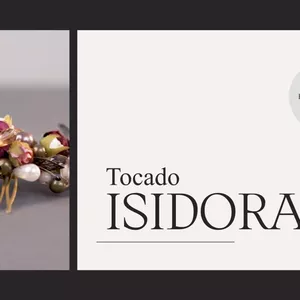 Imagen de portada para Curso online Curso de tocados para novia- Diseño Isidora