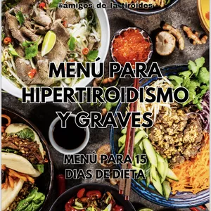 Imagen de portada para Curso online Menús para Hipertiroidismo y Graves 