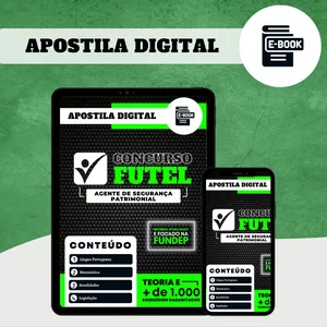Imagem de capa para o Curso online Apostila Digital - Agente de Segurança Patrimonial FUTEL