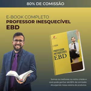 Imagem de capa para o Curso online  E-book Professor Inesquecível EBD