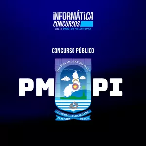 Imagem de capa para o Curso online Concurso PM PI | Informática com professor Danilo Vilanova 