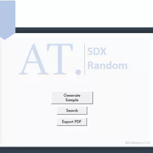 Cover image for Online course SDX Random