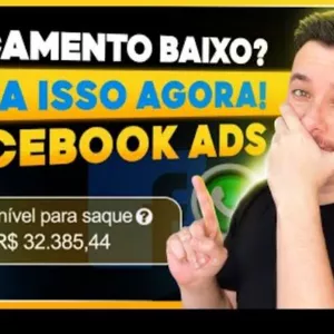 Imagem do curso Tráfego para WhatsApp-o segredo pra vender muito e gastar pouco !facebook ADS