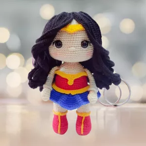 Imagen de portada para Ebook Patrón Amigurumi Mujer Maravilla