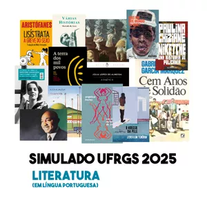 Imagem de capa para o Curso online SIMULADO INÉDITO LEITURAS OBRIGATÓRIAS UFRGS 2025