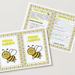 Imagem de capa para o Ebook Folha para agenda escolar PDF