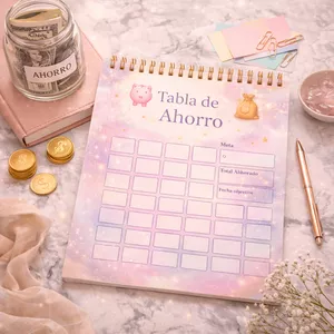 Imagen de portada para Ebook Tabla de ahorro financiero