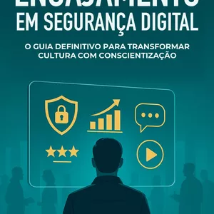Imagem de capa para o Ebook Engajamento em Segurança Digital