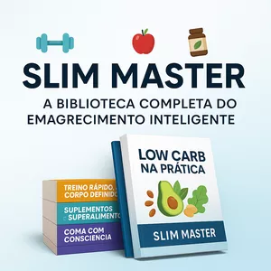 Imagem de capa para o Ebook SLIM MASTER: A Biblioteca Completa do Emagrecimento Inteligente