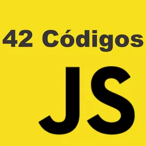 Imagem de capa para o Curso online 42 Códigos JavaScript para Estudo