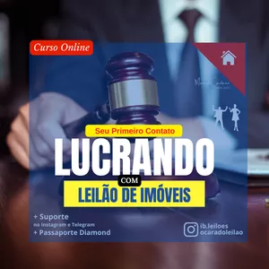 Imagem do curso Lucrando com Leilão de Imóvel - Seu Primeiro Contato