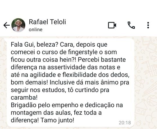 Depoimento Rafael
