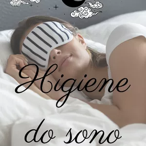 Imagem de capa para o Ebook Higiene do sono - Lara Rocha