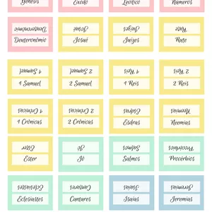 Imagem de capa para o Ebook Abas para Bíblia (candy color)