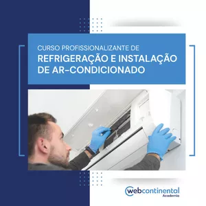Imagem de capa para o Curso online Curso profissionalizante de Refrigeração e Instalação de Ar-Condicionado