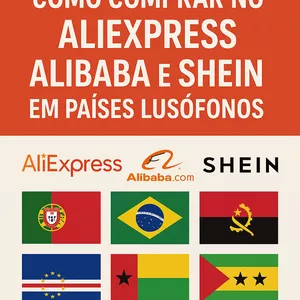 Imagem de capa para o Curso online Como Comprar no AliExpress e Alibaba e shein nos países Lusófonos 
