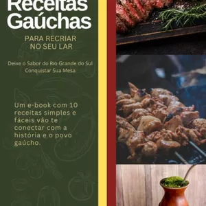 Imagem de capa para o Ebook AUTÊNTICAS RECEITAS GAÚCHAS PARA RECRIAR NO SEU LAR