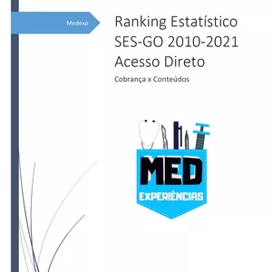 Imagem de capa para o Ebook Ranking SES-GO 2010-2021 Acesso Direto