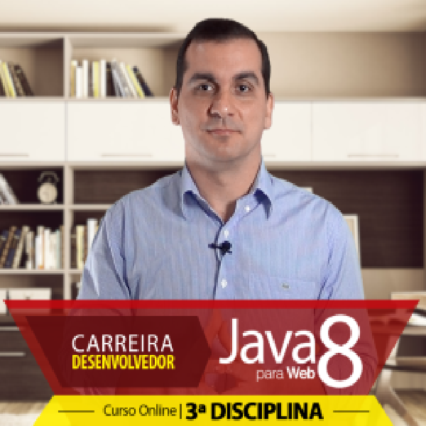 Imagem do curso Curso de Java Enterprise - Persistência de Dados com JDBC e HIBERNATE (3ª Disciplina)