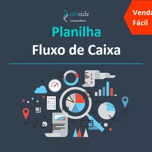 Imagem de Planilha de Fluxo de Caixa 5.0 criado por Onside Corporation ® na hotmart