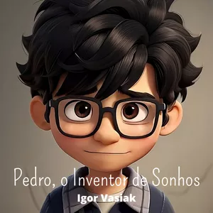 Imagem de capa para o Ebook Ebook Infantil - Pedro, o Inventor de Sonhos