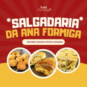 Curso Salgaderia da Ana Formiga