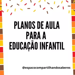 Imagem de capa para o Ebook PLANOS DE AULA PARA EDUCAÇÃO INFANTIL 3