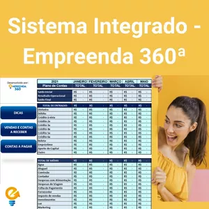 Imagem do curso Fluxo de Caixa - Sistema Integrado - Empreenda 360