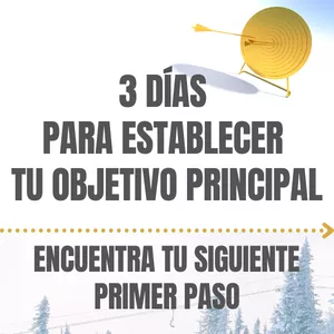 Imagem principal do produto 3 DÍAS PARA ENCONTRAR TU OBJETIVO PRINCIPAL EN LA VIDA