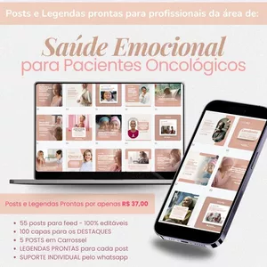 Imagem de capa para o Curso online Saúde Emocional para Pacientes Oncológicos
