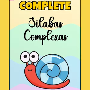 Imagem de capa para o Ebook Complete- Sílabas Complexas