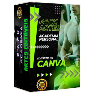 Imagem de capa para o Ebook Pack Artes para Academia e Personal Trainer