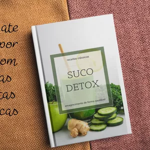 Imagem de capa para o Ebook Sucos Detox - sua solução para emagrecer!