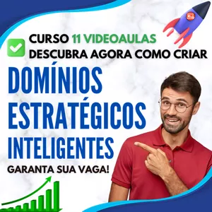 Imagem do curso Curso - Domínios Estratégicos Inteligentes para seu Negócio Online