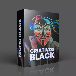 Imagem de capa para o Ebook Criativos Black ADS: + 1000 Modelos Russos e Americanos