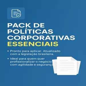 Imagem de capa para o Ebook Pack de Políticas Corporativas Essenciais 