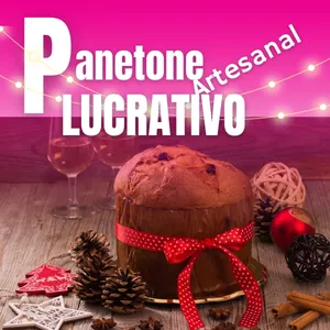 Imagem de capa para o Ebook Panetone Artesanal Lucrativo