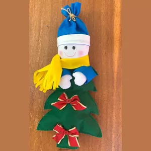 Imagem de capa para o Curso online Vídeo Aula e Moldes Boneco de Neve