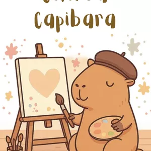 Imagen de portada para Ebook Colorea capibaras