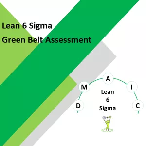Cover image for Ebook Comprehensive Lean Six Sigma Green Belt Assessment: In-Depth Practice Test &amp; Evaluation Tool
