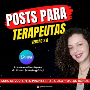 Imagem de capa para o Curso online POSTS PARA TERAPEUTAS 2.0