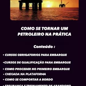 Imagem de capa para o Ebook Como ser um petroleiro na prática 
