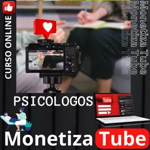 Imagen de portada para Curso online Monetizatube - Psicólogos