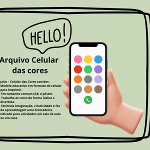 Imagem de capa para o Ebook Arquivo: Celular das Cores