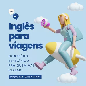 Imagem de capa para o Ebook Inglês para Viagem