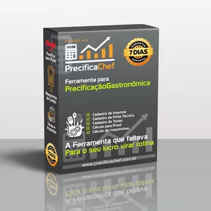 Imagem de capa para o Curso online Pare de perder dinheiro no seu restaurante. Com a planilha PrecificaChef, seu lucro vira rotina.