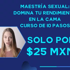 Imagen de portada para Ebook Maestría Sexual: Domina tu Rendimiento en la Cama - Curso de 10 Pasos