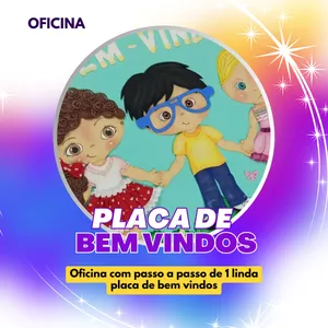 Imagem de capa para o Curso online OFICINA PLACA DE BEM VINDOS 